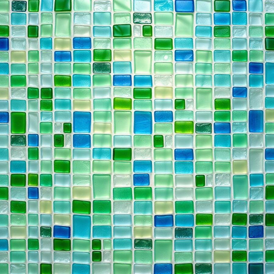 Mosaico de Vidro Reciclado